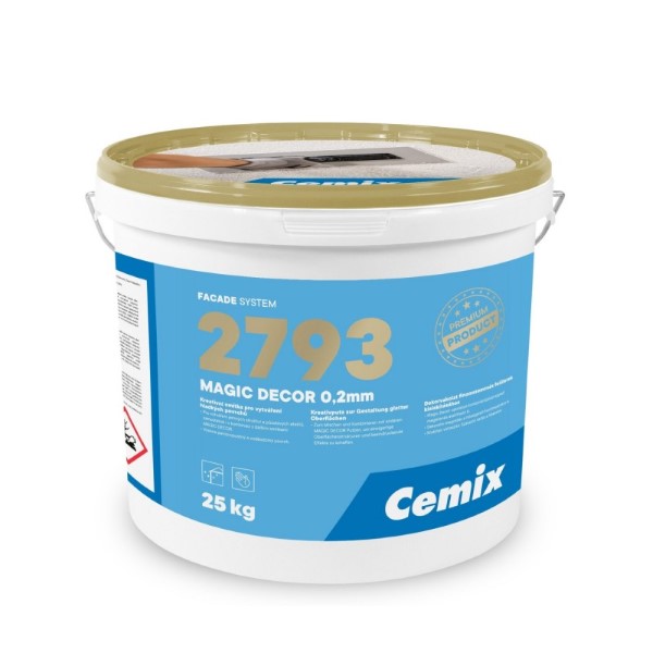 Cemix Magic Decor 0,2mm fehér - 25kg